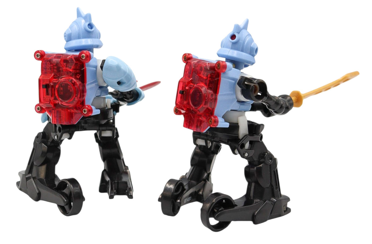2014 TOMY Battroborg Warrior Knight vs Viking Battle Arena Motion-Controlled Robot Figures