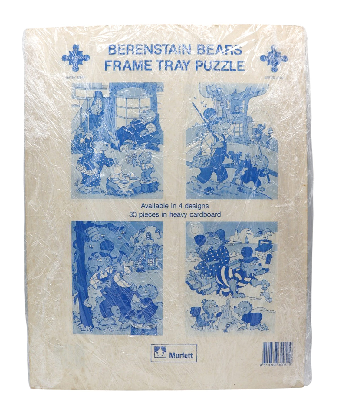 1983 Vintage Golden Press The Berenstain Bears Tea Party Jigsaw Puzzle