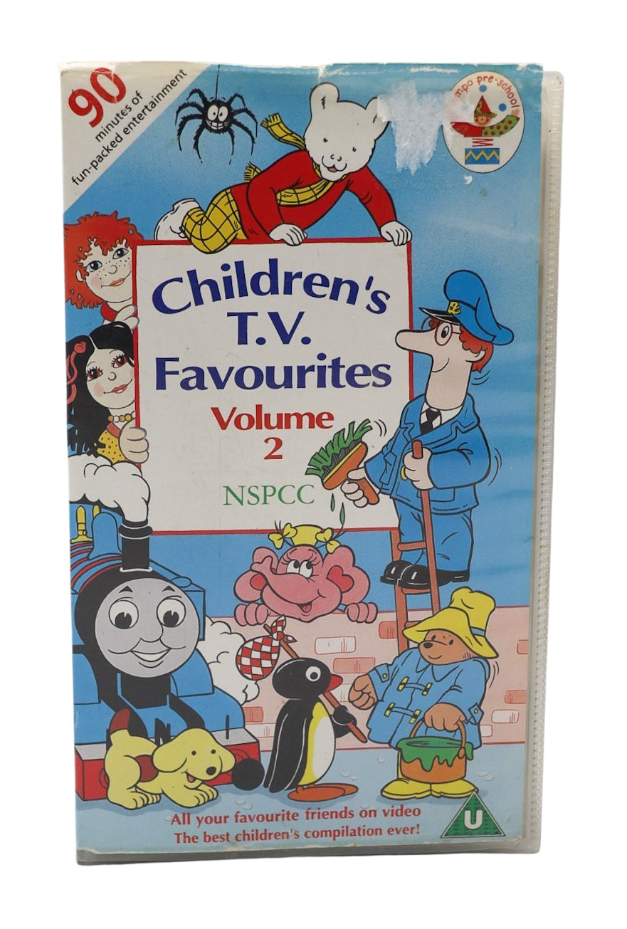1992 Children's T.V. Favourites Volume 2 NSPCC VHS