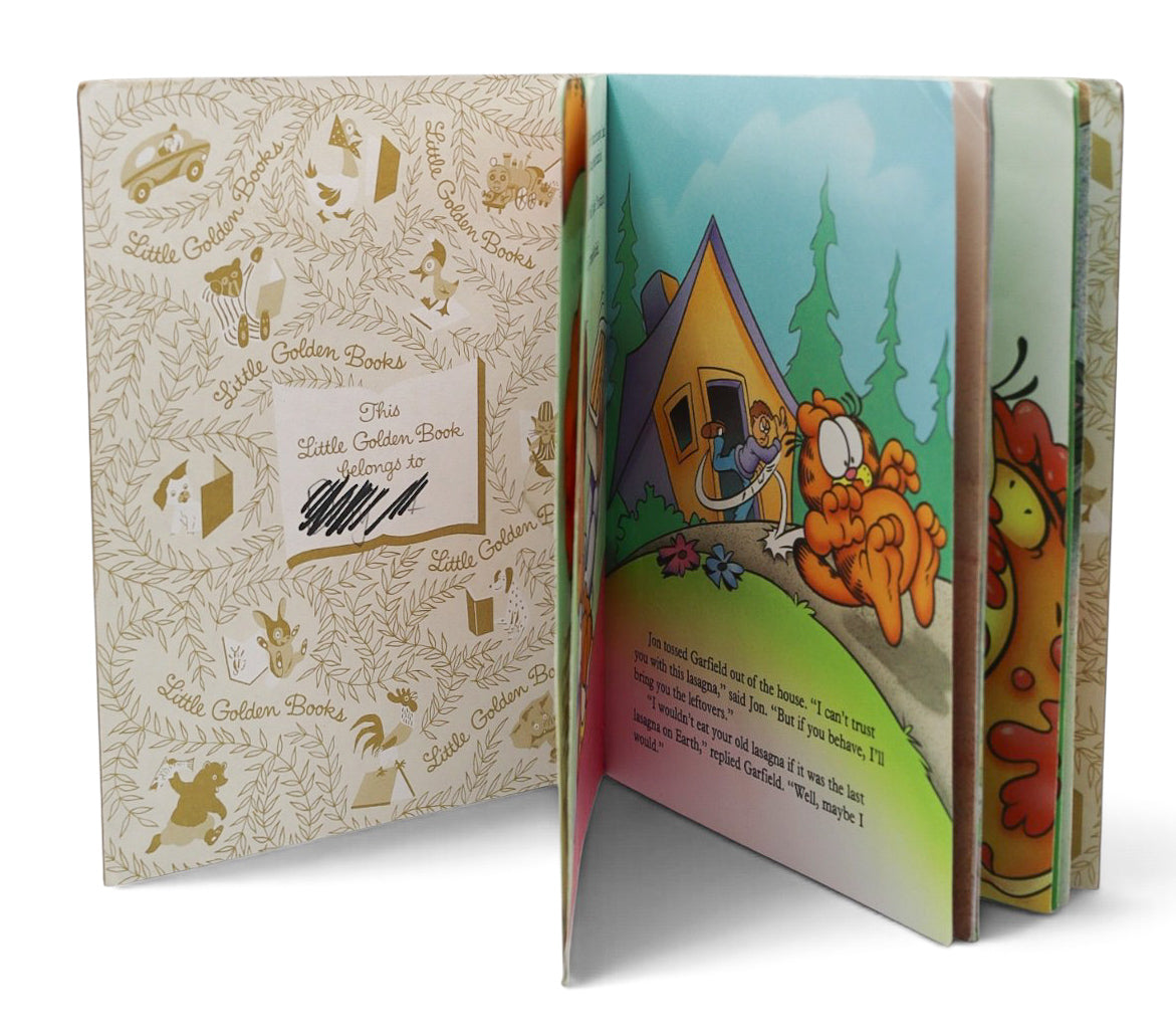 A Little Golden Book Garfield And The Space Cat