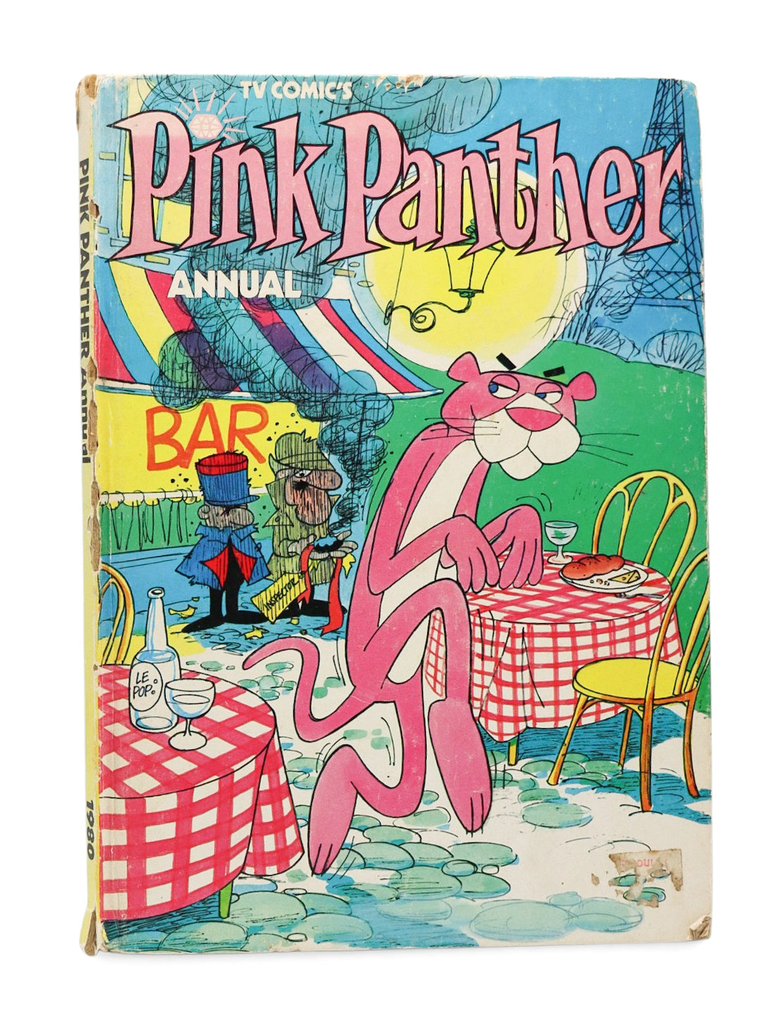 1980 TV Comic's Pink Panther Annual Book
