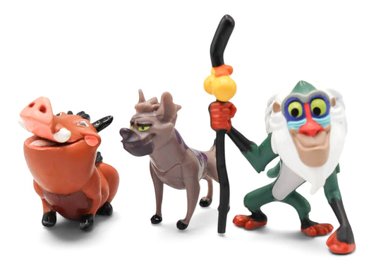 2016 Disney Just Play Pumbaa Janja Rafiki The Lion Guard Deluxe Figure Set