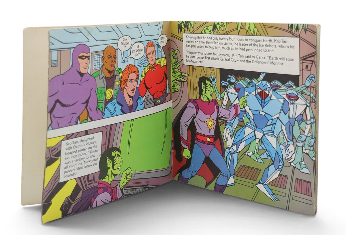 1986 Defenders of the Earth: Computer Checkmate Book