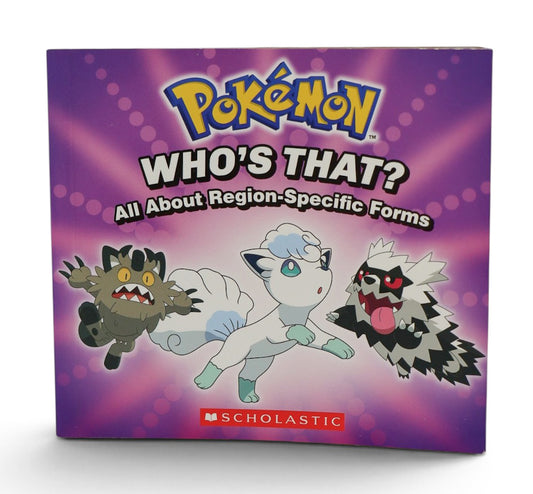 2020 Pokémon: Who's That? Book