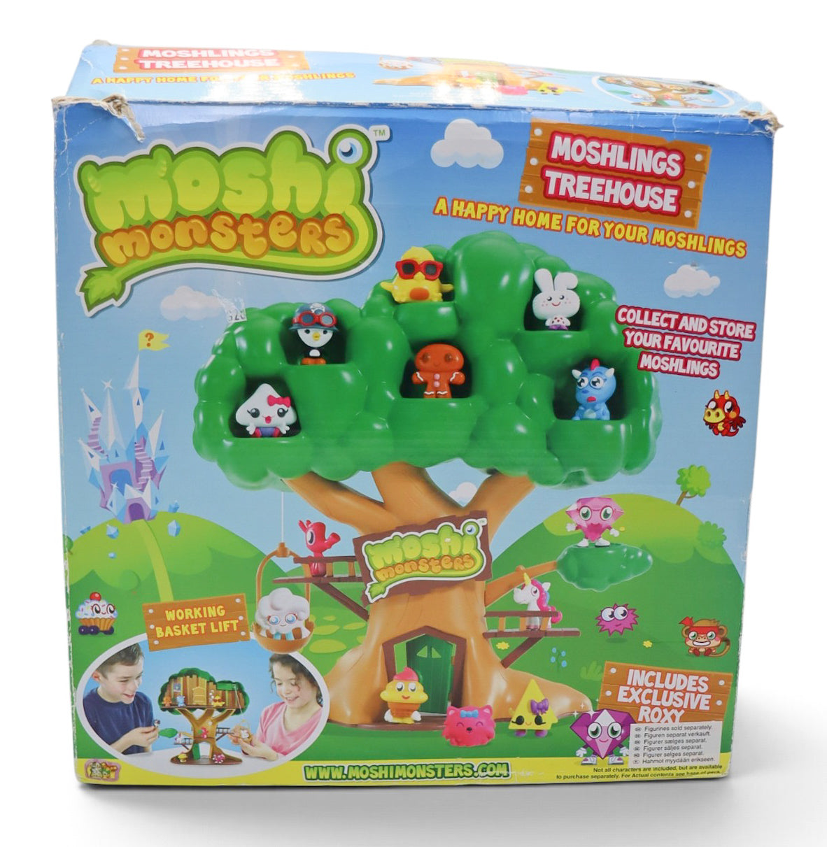 2010 Moshi Monsters Moshlings Treehouse Playset