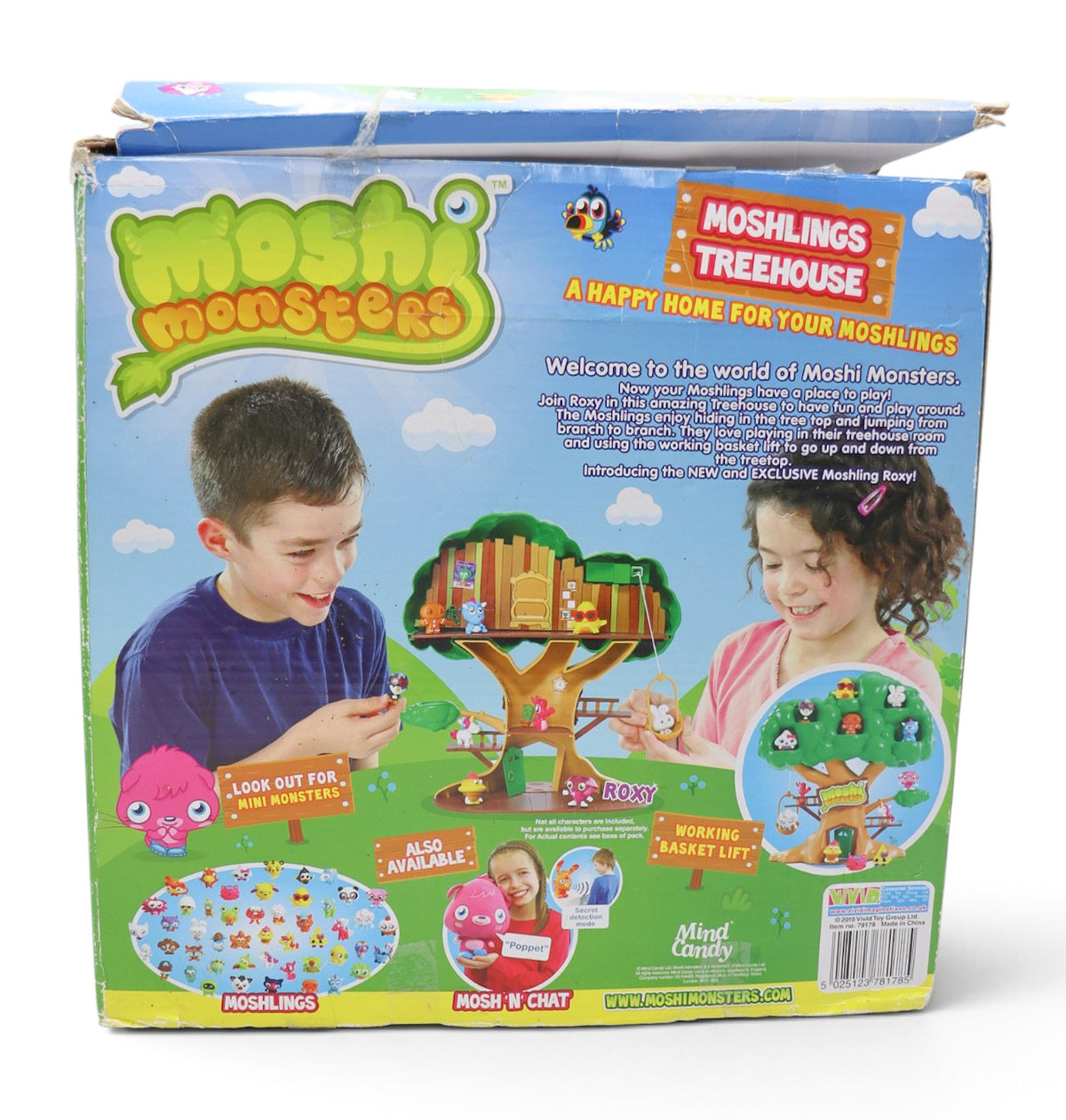 2010 Moshi Monsters Moshlings Treehouse Playset