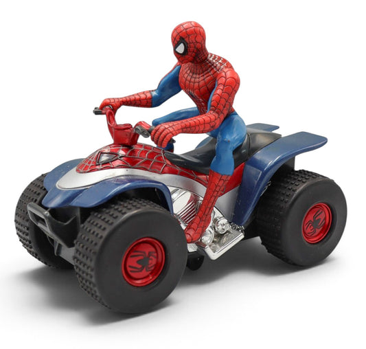 2002 Spider-Man Motorized Bump & Go Quad Bike ATV