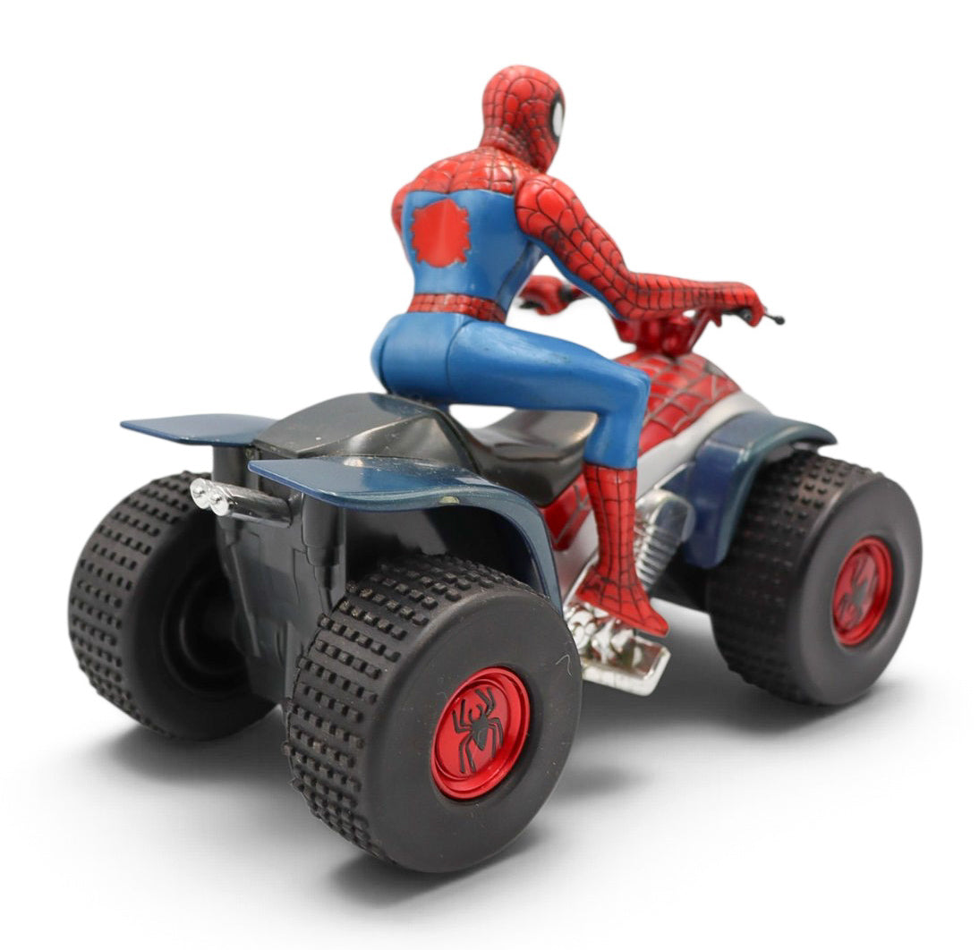 2002 Spider-Man Motorized Bump & Go Quad Bike ATV