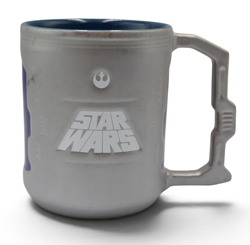 2022 Disney Parks Star Wars R2-D2 Princess Leia Heat Changing Mug