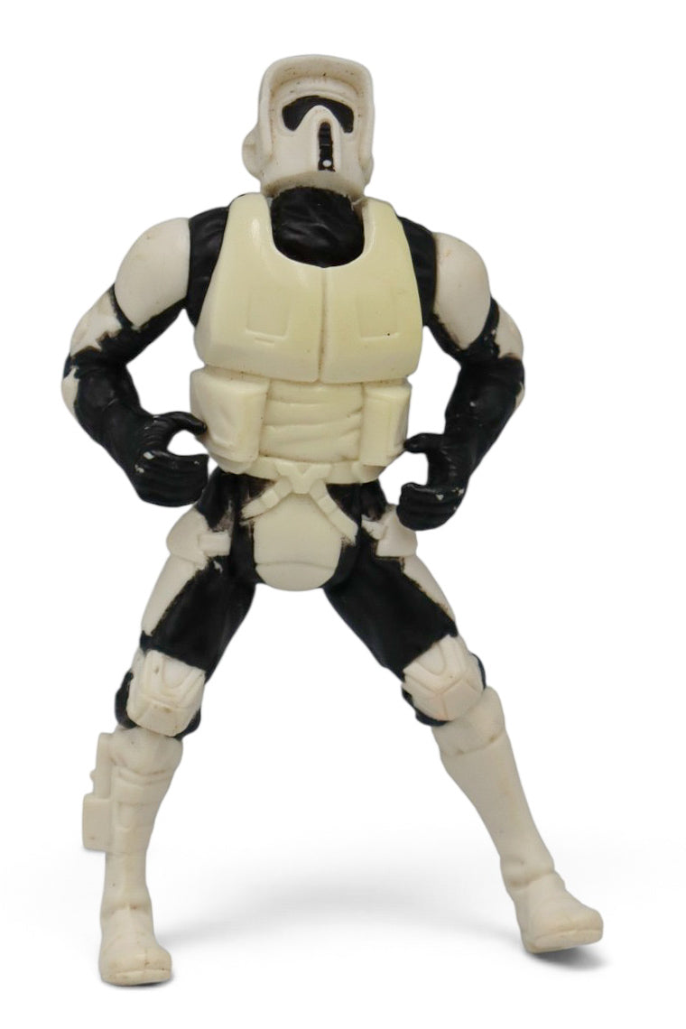 1995 Star Wars Power of the Force Kenner Biker Scout Action Figure