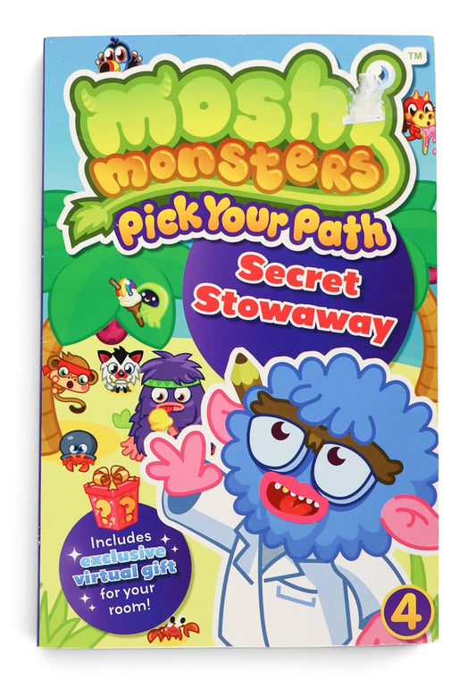 2012 - Moshi Monsters: Pick Your Path 4: Secret Stowaway! Book