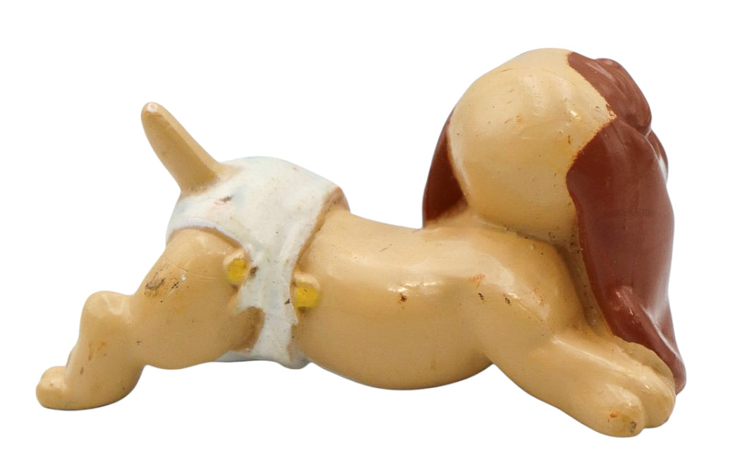 1991 Magic Diaper Babies Pets Galoob Basset Hound Dog Figurine Assorted