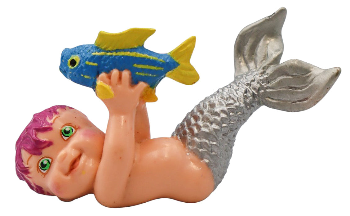 1991 Galoob Magic Diaper Mermaid Baby With Fish