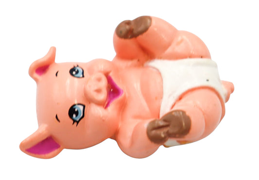 1991 Galoob Magic Diaper Babies Pets Pink Pig Figurine
