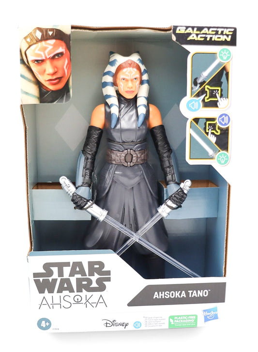 2023 Hasbro Star Wars Galactic Action Ahsoka Tano 12-Inch Interactive Action Figure