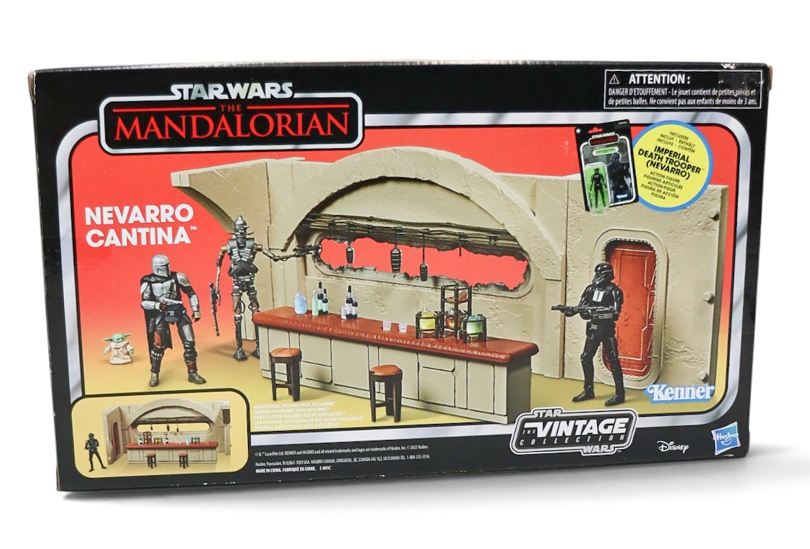 2022 Star Wars The Vintage Collection The Mandalorian Nevarro Cantina Playset