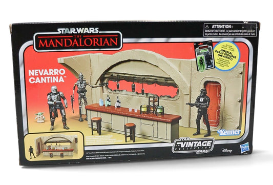 2022 Star Wars The Vintage Collection The Mandalorian Nevarro Cantina Playset
