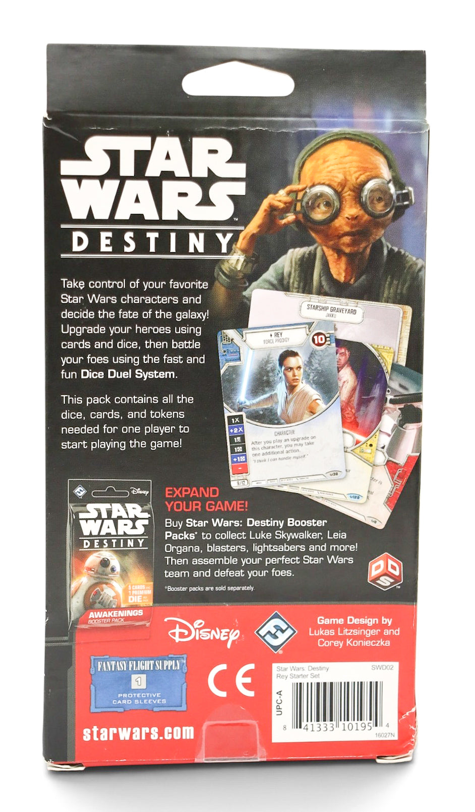 2016 Star Wars: Destiny – Rey Starter Set (Dice and Card Game)