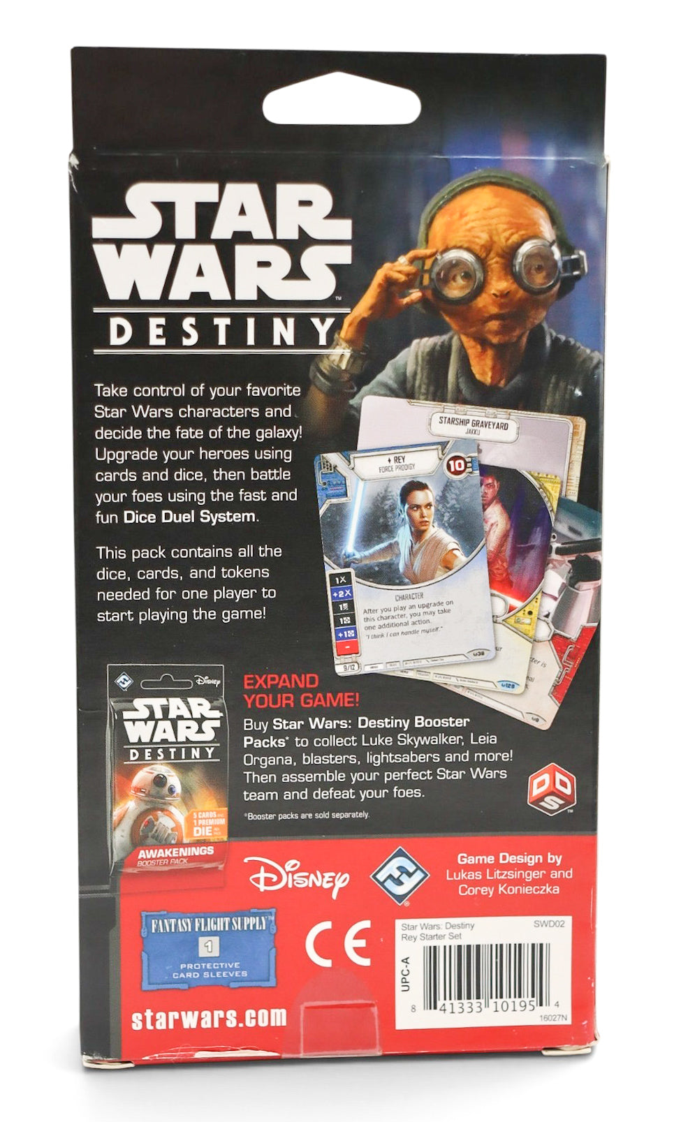 2016 Star Wars: Destiny – Rey Starter Set (Dice and Card Game)