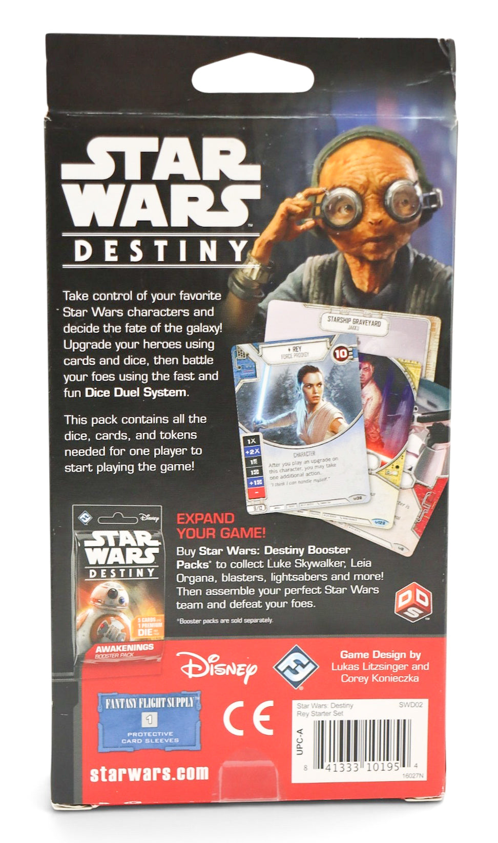 2016 Star Wars: Destiny – Rey Starter Set (Dice and Card Game)
