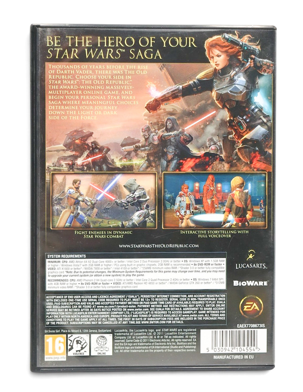 2011 Star Wars: The Old Republic PC