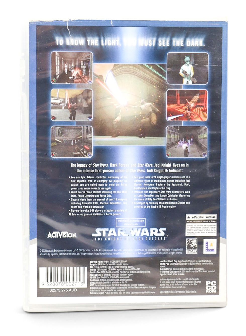 2002 - Star Wars Jedi Knight II: Jedi Outcast PC