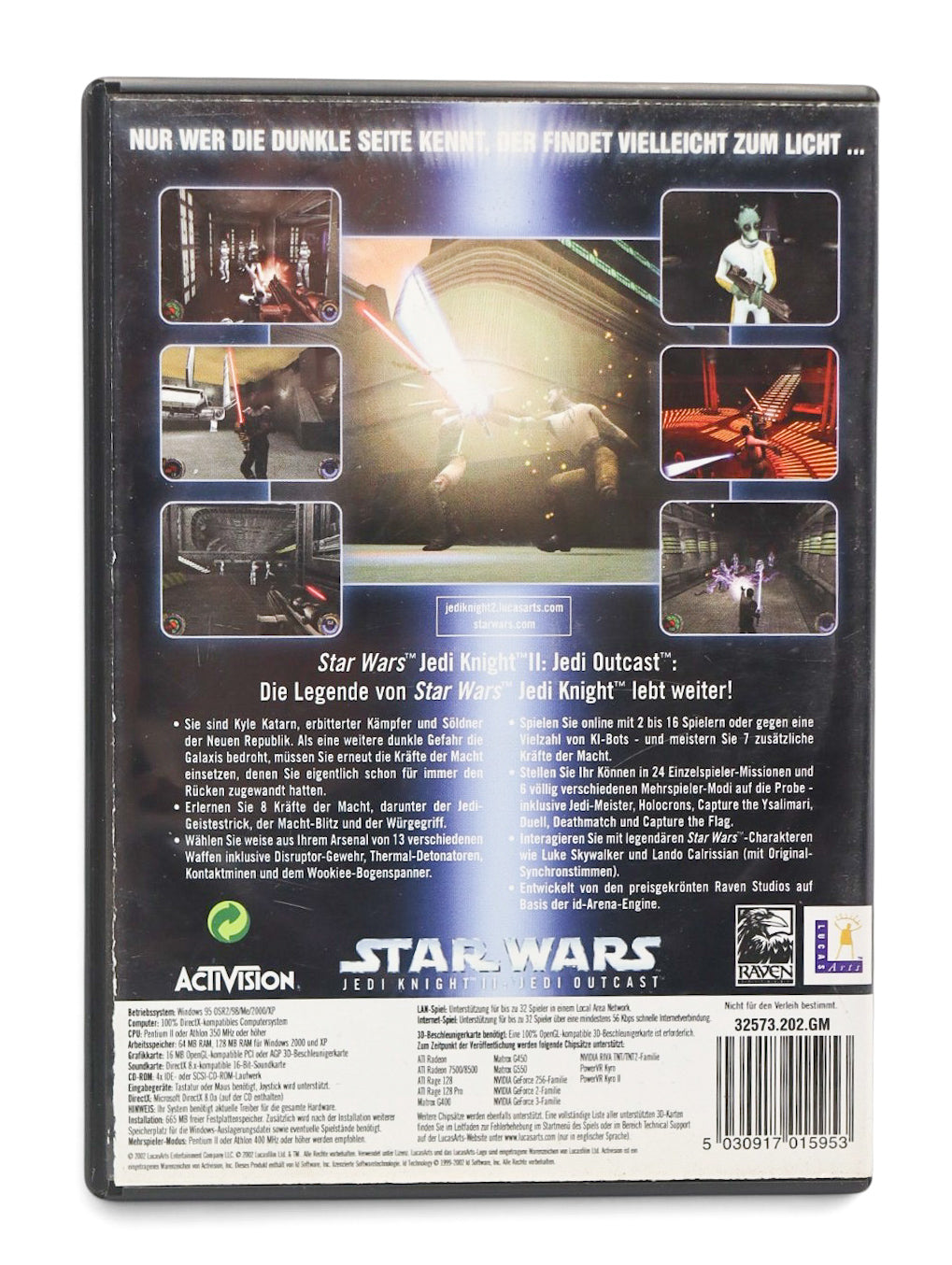 2002 - Star Wars Jedi Knight II: Jedi Outcast PC