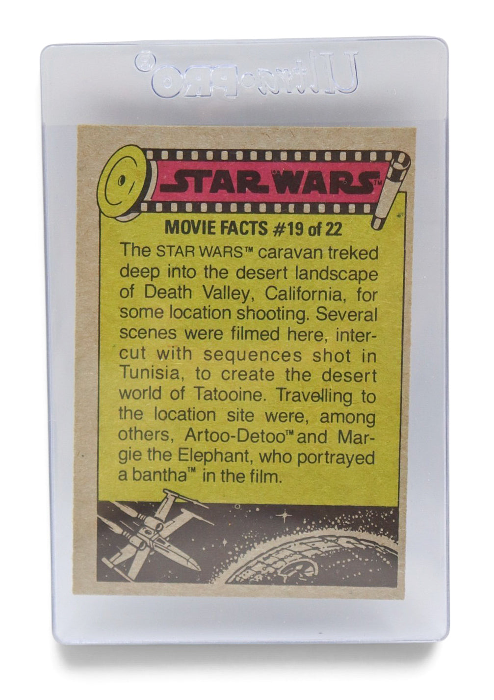 1977 Topps Star Wars Vintage Trading Cards Lot in Protective Sleeves