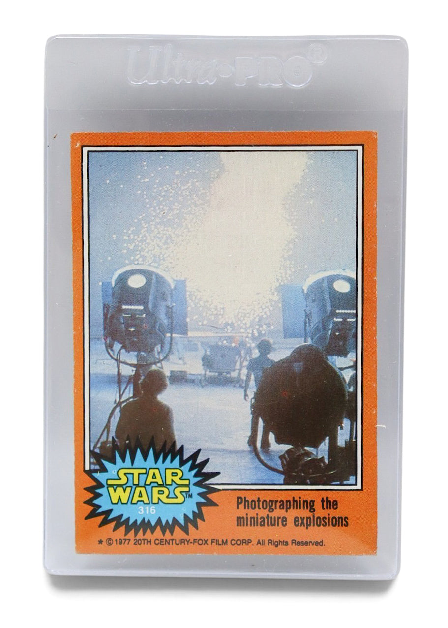 1977 Topps Star Wars Vintage Trading Cards Lot in Protective Sleeves