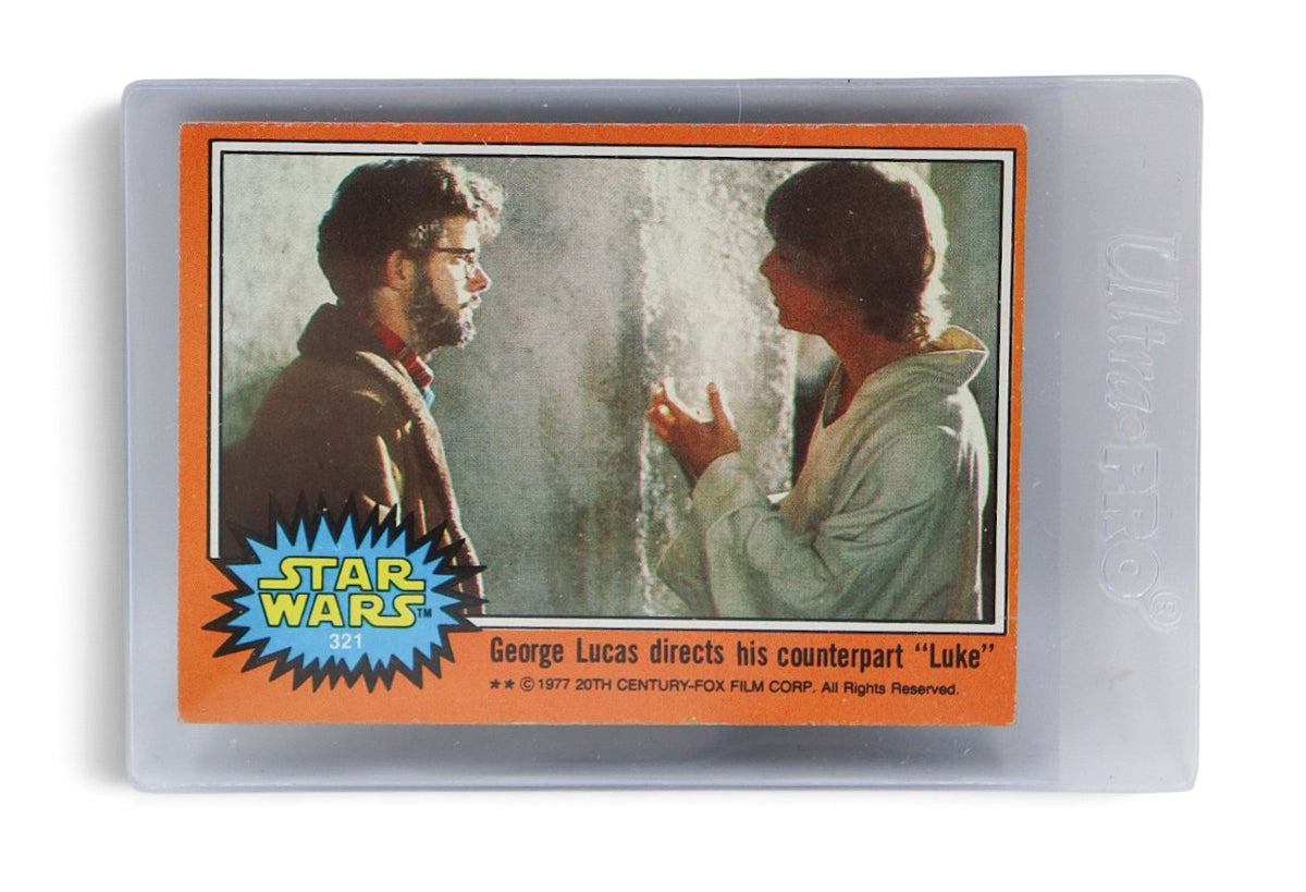 1977 Topps Star Wars Vintage Trading Cards Lot in Protective Sleeves