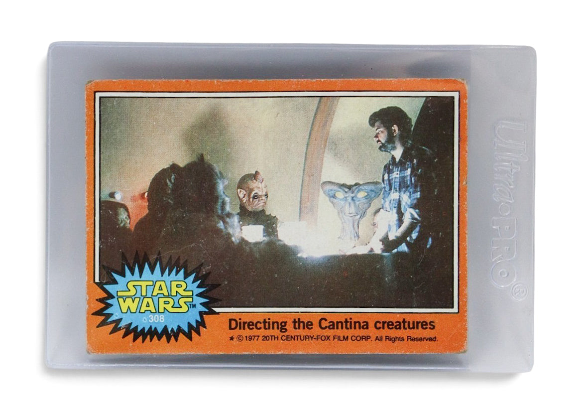 1977 Topps Star Wars Vintage Trading Cards Lot in Protective Sleeves