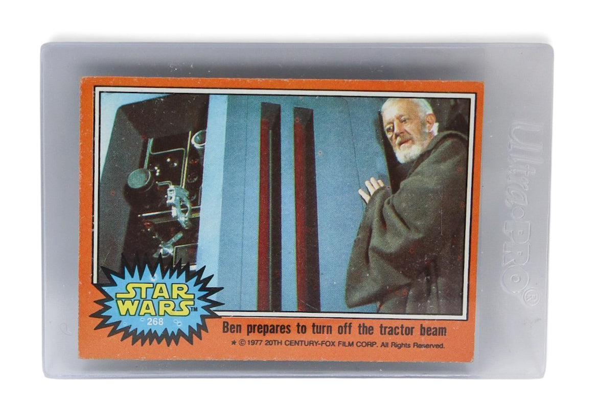 1977 Topps Star Wars Vintage Trading Cards Lot in Protective Sleeves