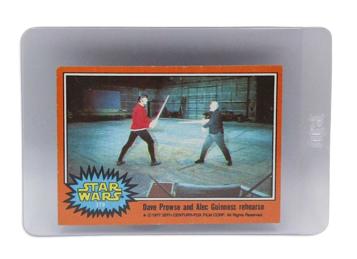 1977 Topps Star Wars Vintage Trading Cards Lot in Protective Sleeves