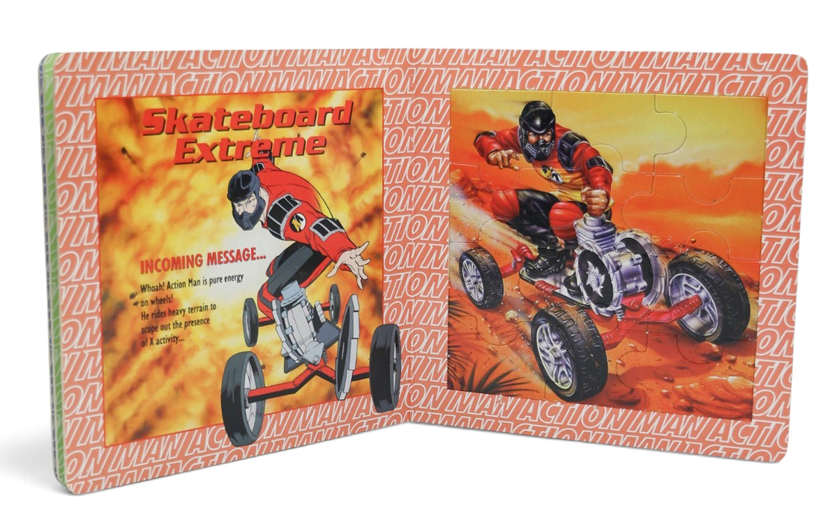 2002 Action Man Extreme Jigsaw Book