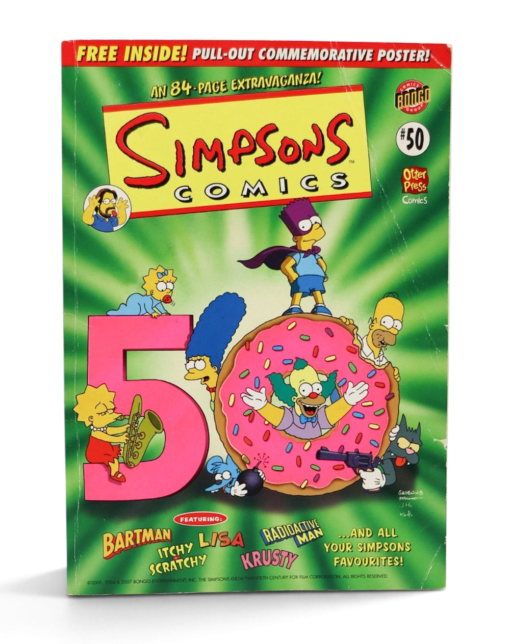 2000 Simpsons Comics #50 Book