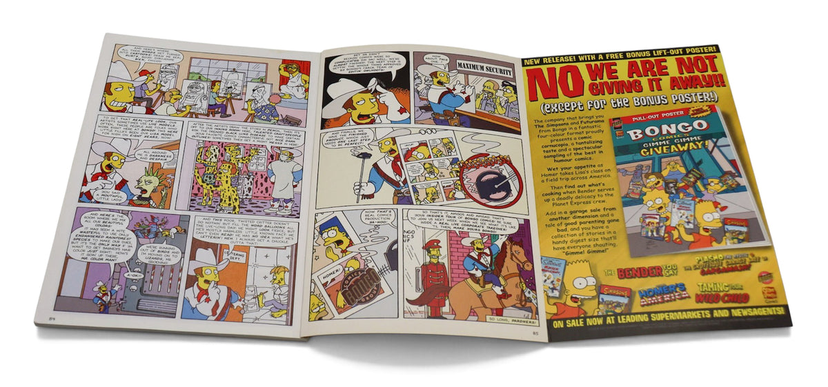 2000 Simpsons Comics #50 Book