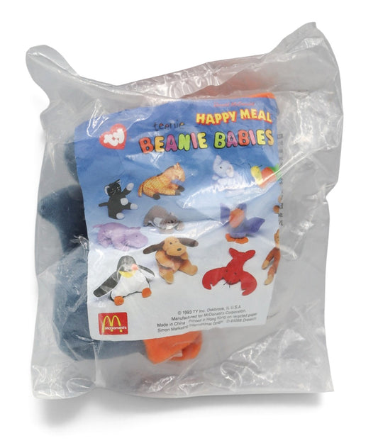 1998 Vintage Ty McDonald's Happy Meal Teenie Beanie Babies #8 Scoop the Pelican Sealed New