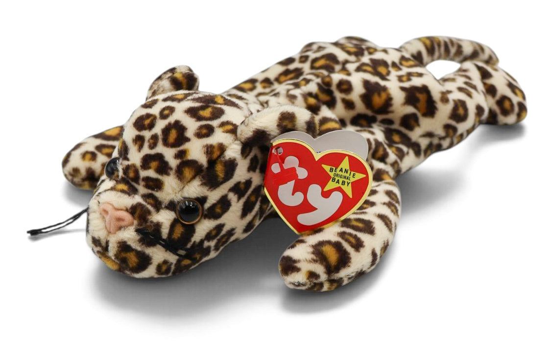 1996 Ty Beanie Baby Freckles the Leopard Plush