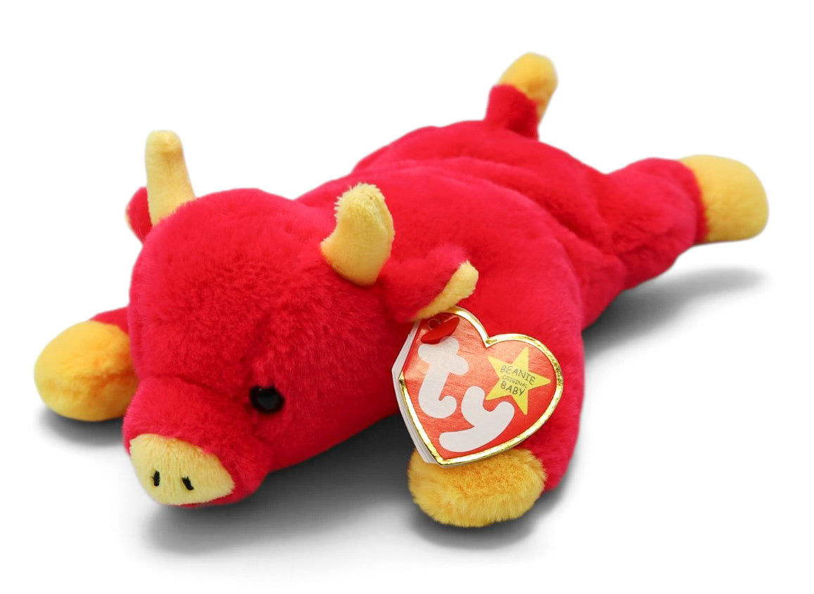 2023 Ty Beanie Babies 30th Anniversary Limited Edition Snort II Bull Plush