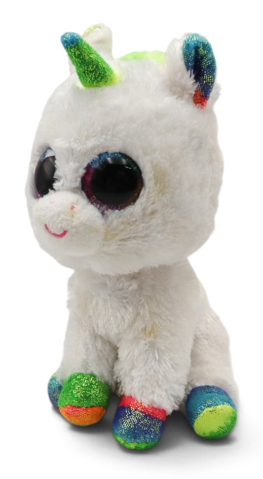 2017 Ty Beanie Boos Pixy White Unicorn Plush