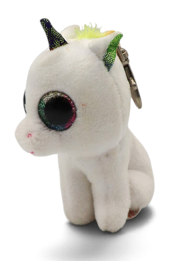 2017 Ty Beanie Boos "Pixy" the Unicorn Plush Key Clip