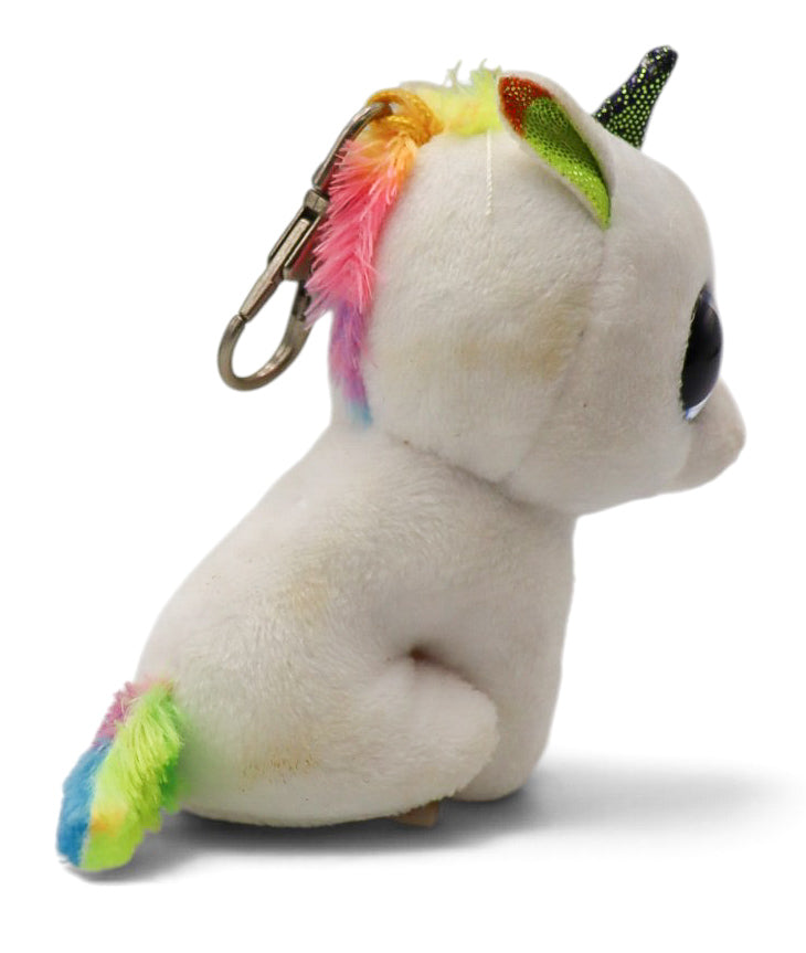 2017 Ty Beanie Boos "Pixy" the Unicorn Plush Key Clip