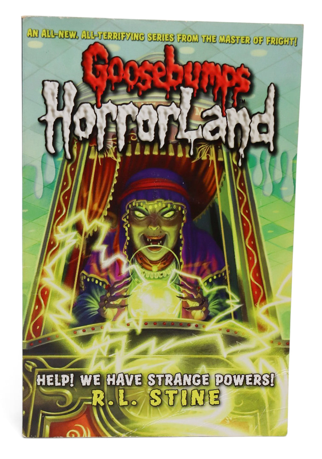 2009 - Goosebumps HorrorLand: Help! We Have Strange Powers! Book
