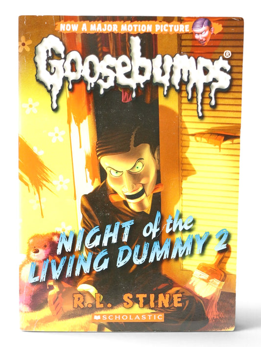 2015 Goosebumps: Night of the Living Dummy 2 Book