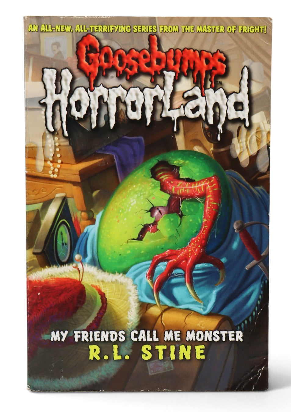 2009 Goosebumps HorrorLand #7: My Friends Call Me Monster Book