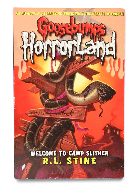 2009 Goosebumps Welcome to Camp Slither Book