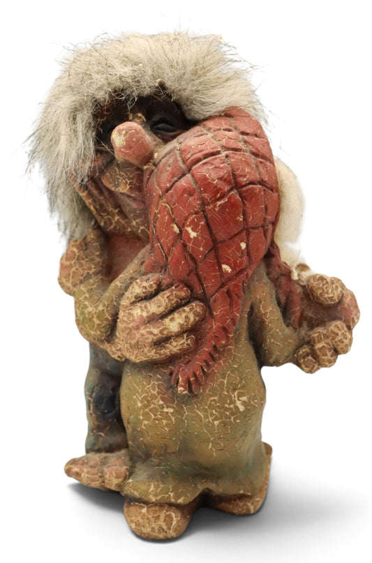 2003 NyForm Troll Dancing Couple Model 180 Handmade Norway Collectible