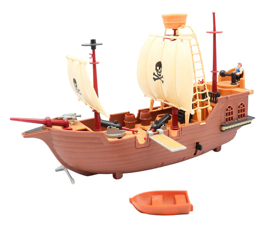 1990s Blue Box Hidden Adventures Pirate Ship