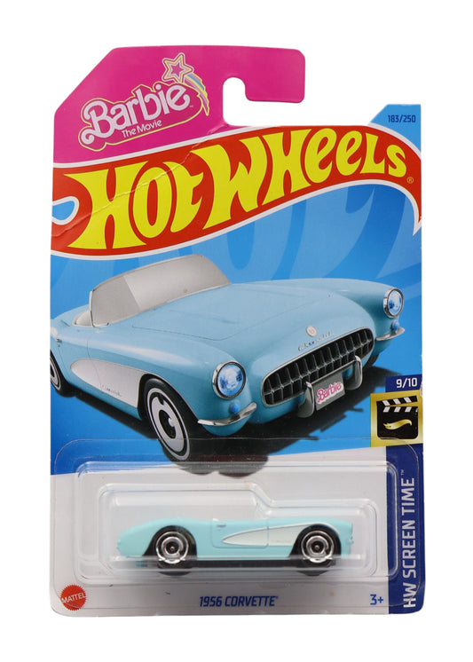 2023 Hot Wheels 1956 Corvette Barbie Diecast Car