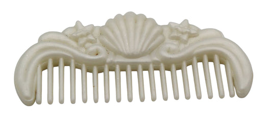 1980s Unknown Seashell Comb